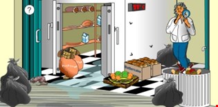 supporting image for Food handling and storage hazards